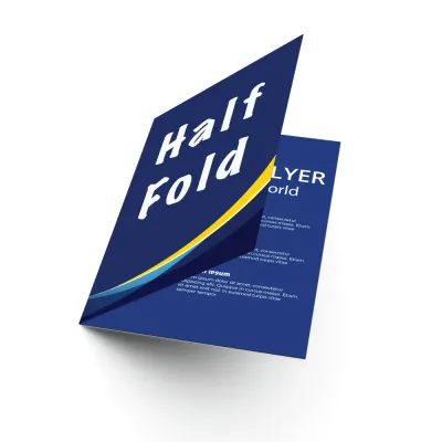 A3 to A4 folded leaflet printing Dubai