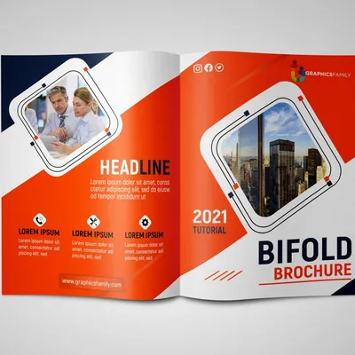 Bifold brochure design Dubai