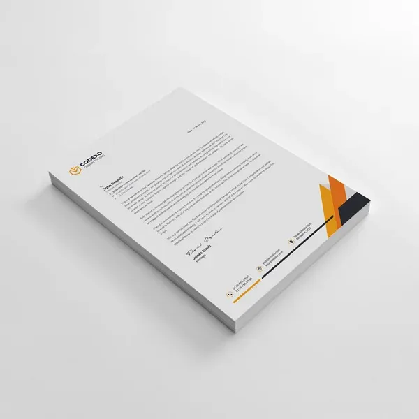 Letterhead printing Dubai