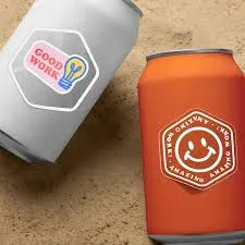 Custom PVC transparent stickers Dubai