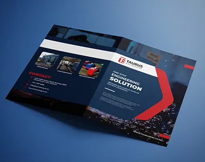 Custom A4 brochure Dubai
