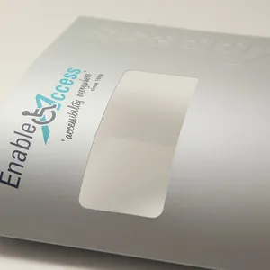 Custom die-cut folder embossed Dubai