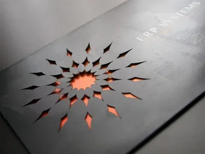 Custom die-cut folder printing Dubai Perklets Print