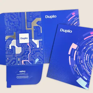 Custom die-cut folder pocket Dubai