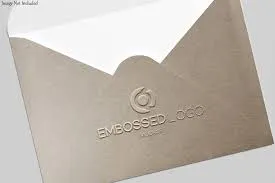 Custom embossed envelope printing UAE