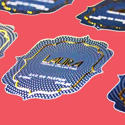 Custom Epoxy Foil Sticker Printing Dubai UAE