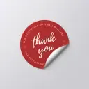 Custom matt paper stickers Dubai