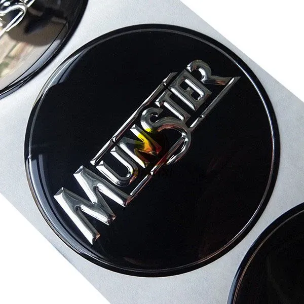 Raised foiled epoxy stickers Dubai