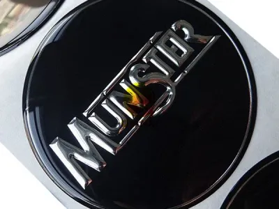 Raised foiled epoxy stickers Dubai