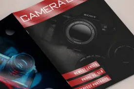 Raised shiny brochure design Dubai