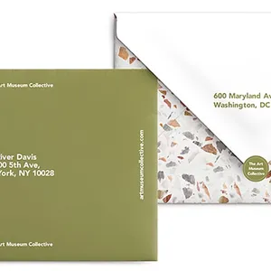 Custom shaped envelope die cut Dubai UAE