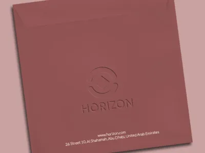 Debossed envelope printing Dubai UAE