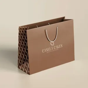 Debossed paper bag printing Dubai
