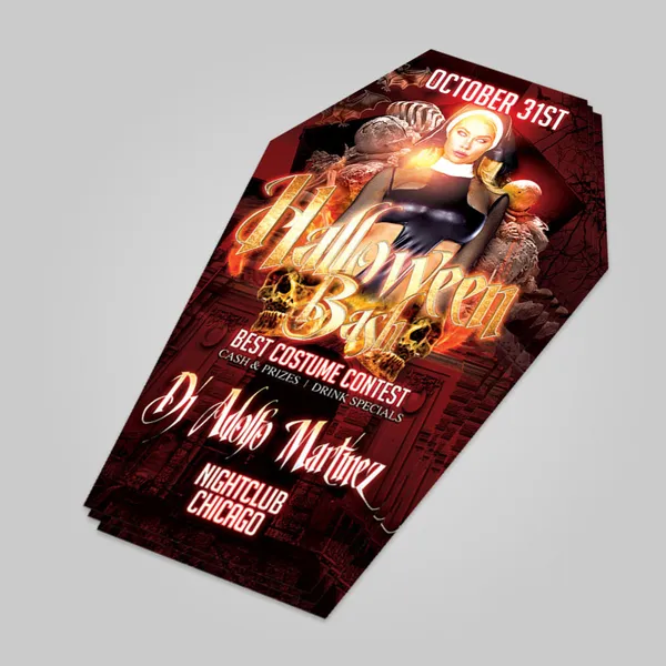 Die Cut Flyer Custom Shape Dubai – Perklets Print