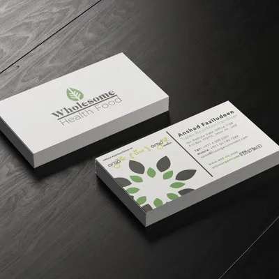 Double sided business cards