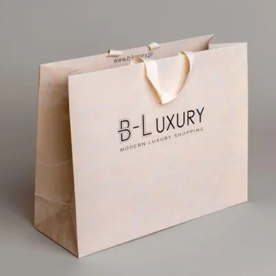 Eco friendly paper bag design luxury Dubai