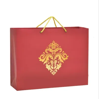 Raised shiny paper bag Dubai 2