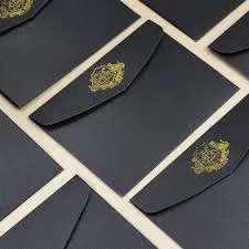 Foil stamped envelope branding Dubai