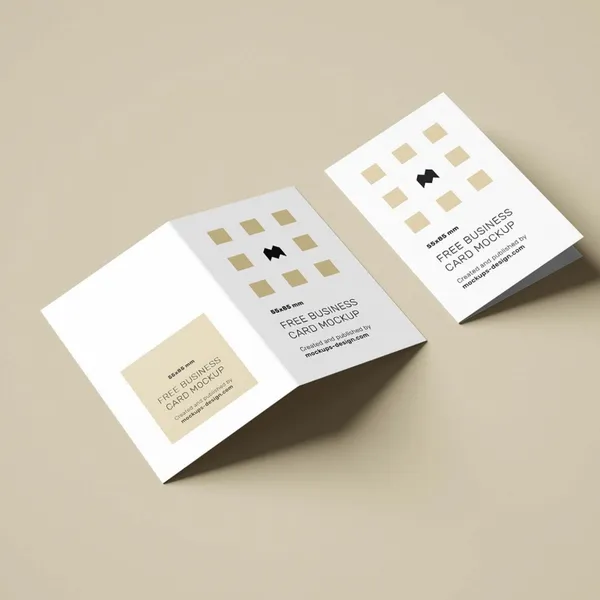 Folding business cards Dubai