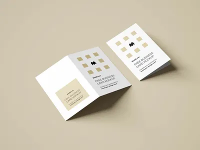 Folding business cards Dubai