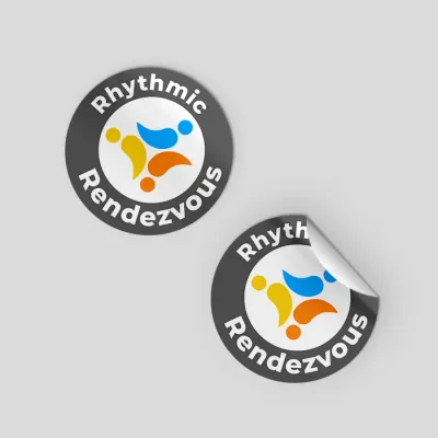 Glossy PVC sticker printing Dubai