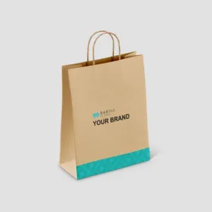 Kraft paper bag corporate branded UAE