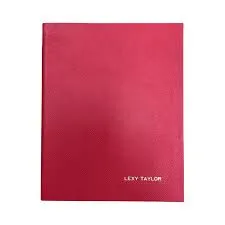 Leather notebook custom design UAE