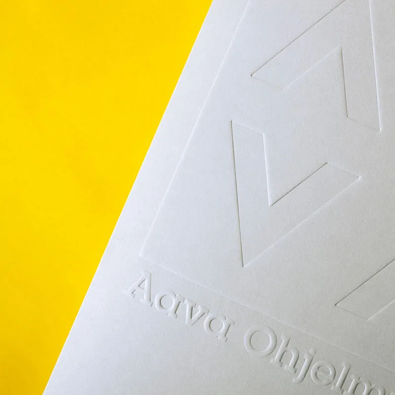 Luxury embossed letterhead Dubai