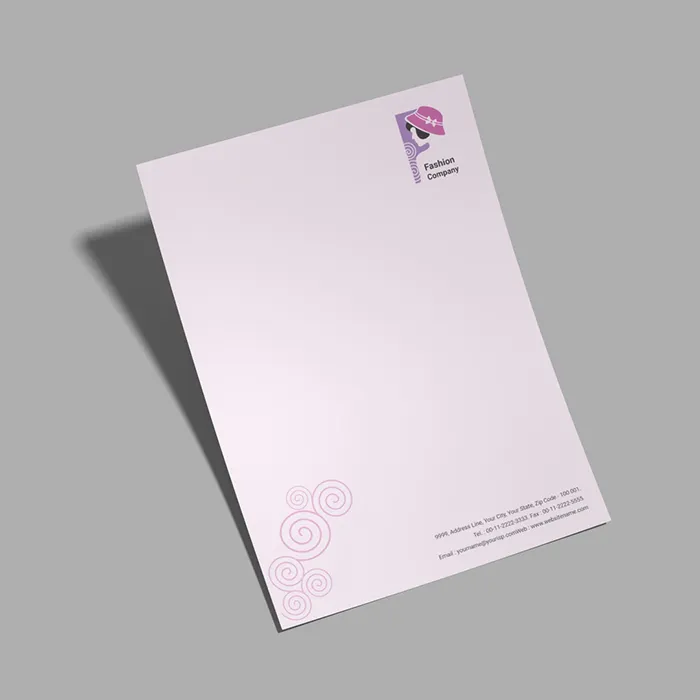Luxury foil letterhead printing UAE