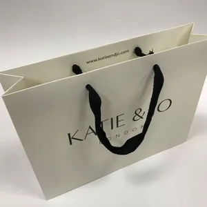 Matt paper bag corporate branded Dubai