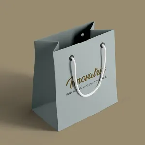 Matt paper bag printing Dubai