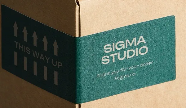 Matt paper stickers Dubai