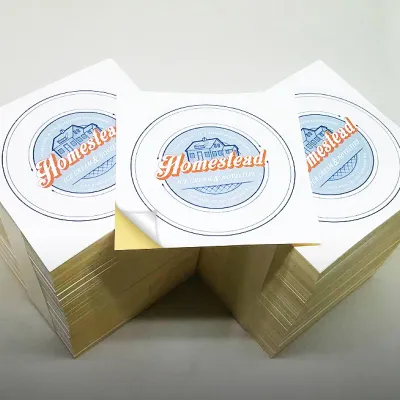 Paper matt stickers Dubai