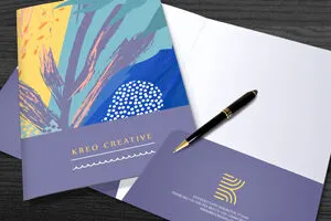 Pocket folder printing Dubai
