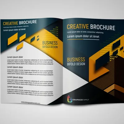 Premium bi-fold brochure Dubai