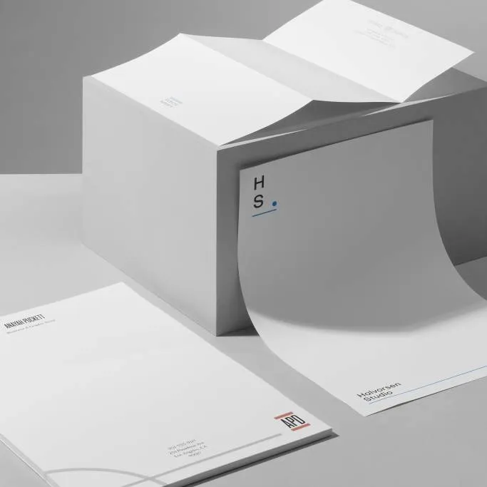 Premium embossed letterhead UAE