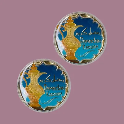 Premium raised foiled epoxy stickers Dubai