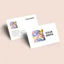 Premium raised shiny business cards Dubai