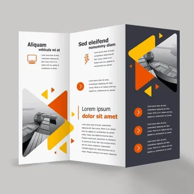 Custom Z-fold brochure Dubai