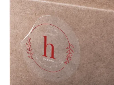 PVC transparent stickers Dubai