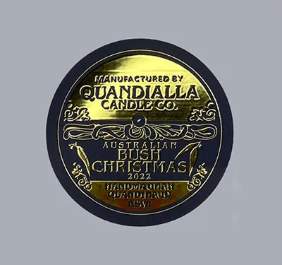 Custom raised foiled epoxy stickers Dubai