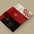 Premium raised shiny brochure Dubai