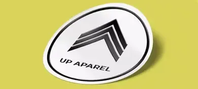 Raised shiny sticker printing Dubai