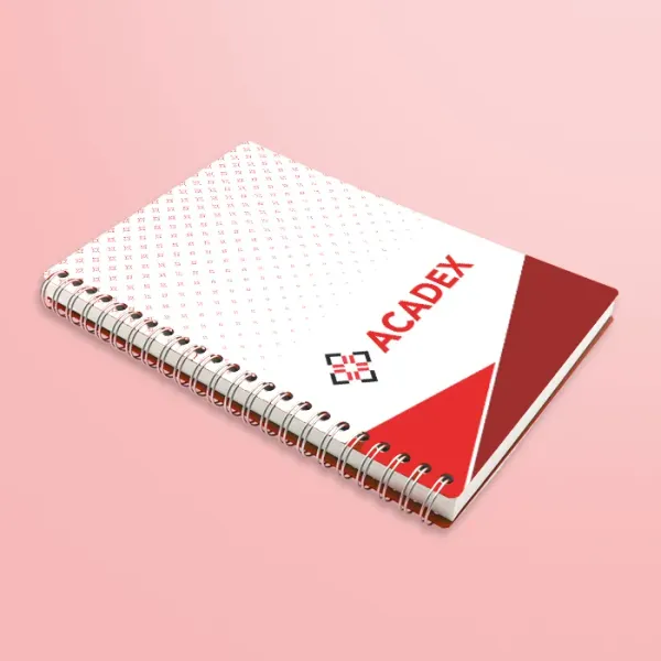 Side Spiral Notepad Custom Branding Dubai – Perklets Print