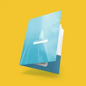 Soft touch folder velvet custom UAE