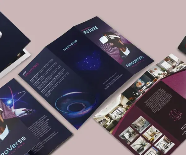 Tri-Fold Brochure Printing Dubai – Perklets Print