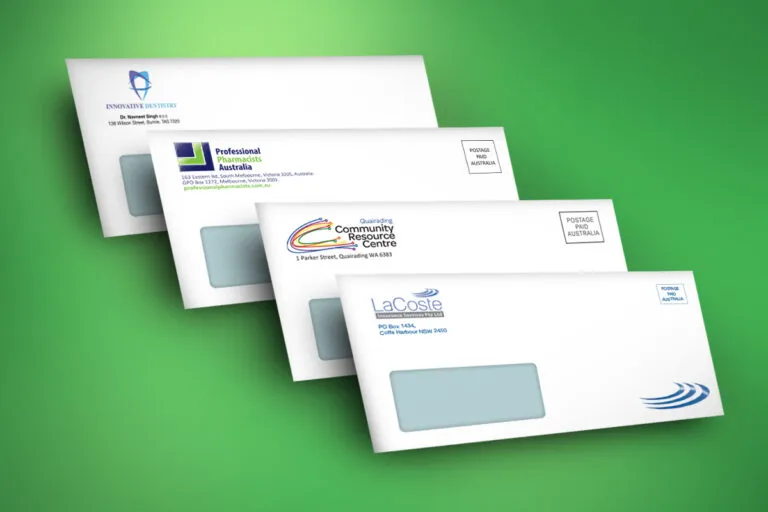Window envelope printing Dubai