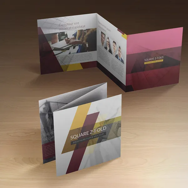Z Fold Flyer Campaign Dubai – Perklets Print