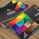 Colored Business Card